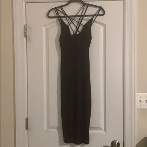 Strappy Black Dress